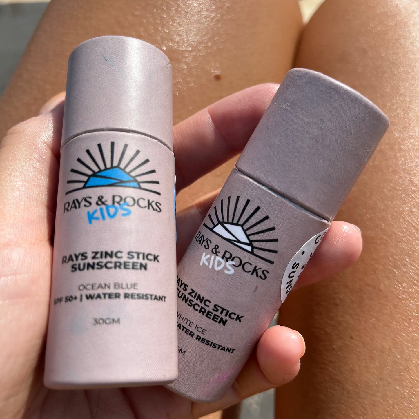 RAYS - COLORED SUNSCREEN ZINC STICK 30GM - WHITE ICE