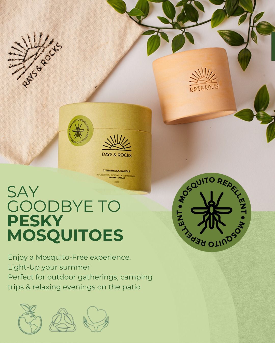 Shop best mosquito repellent citronella candle
