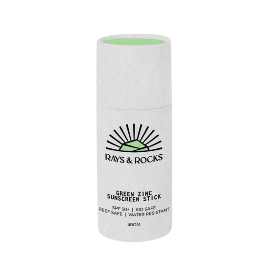 RAYS - COLORED SUNSCREEN ZINC STICK 30GM - GREEN