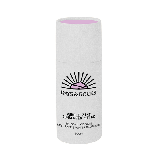 RAYS - COLORED SUNSCREEN ZINC STICK 30GM - PURPLE