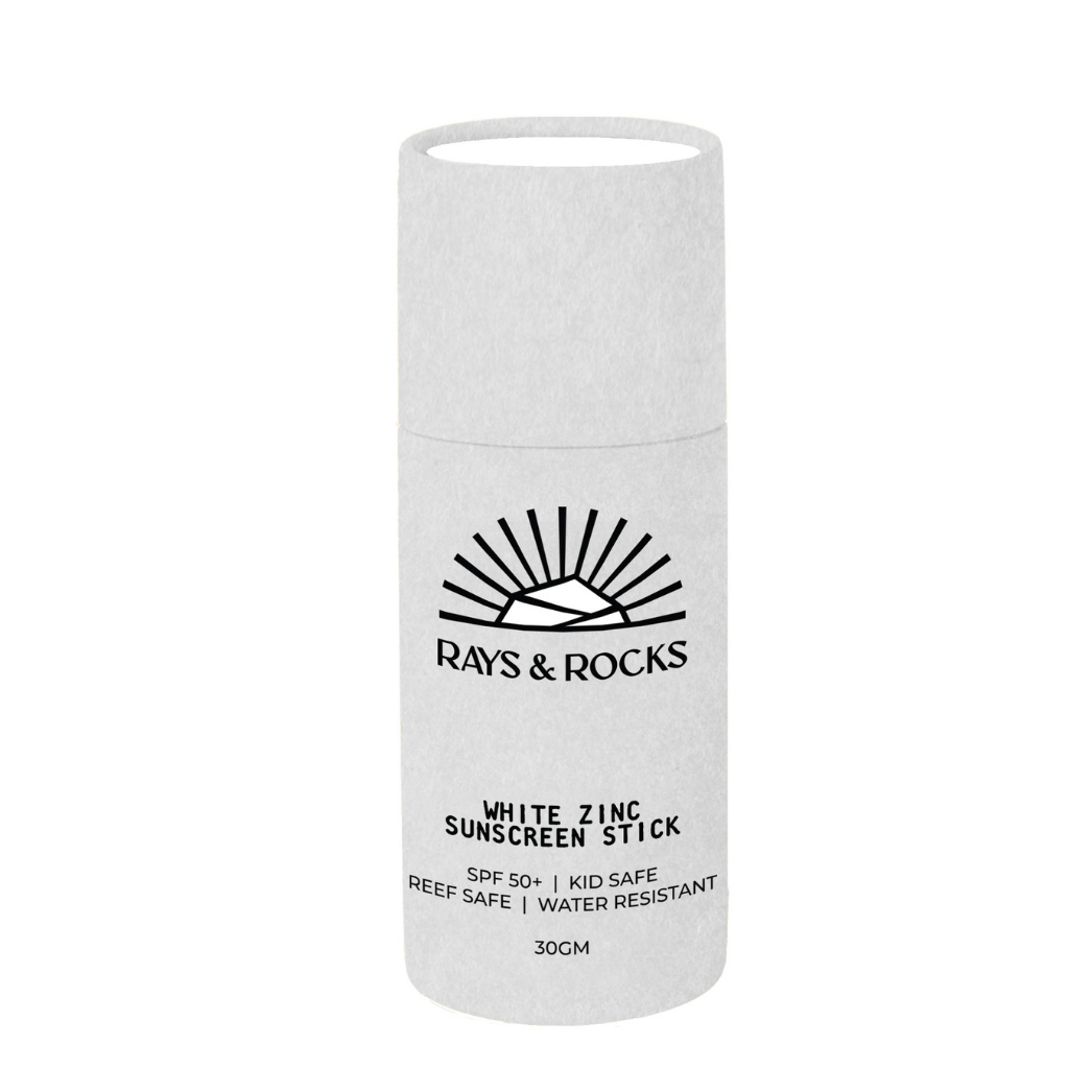 RAYS - COLORED SUNSCREEN ZINC STICK 30GM - WHITE ICE