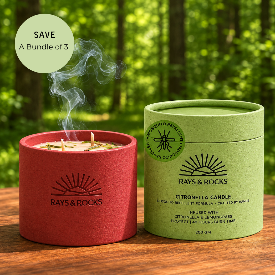 Mosquito Repellent Candle - 200mg - Bundle of 3