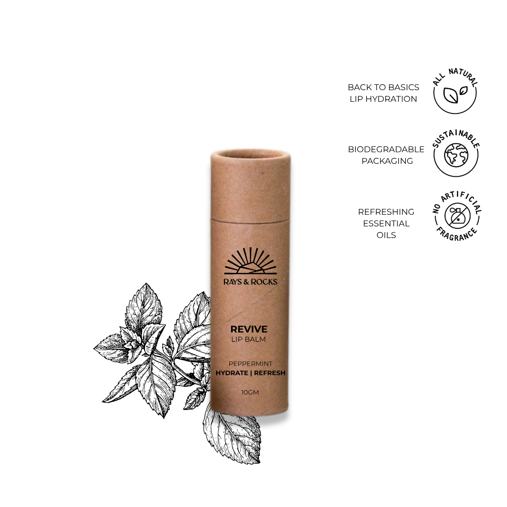 REVIVE LIP BALM -  PEPPERMINT 10GM