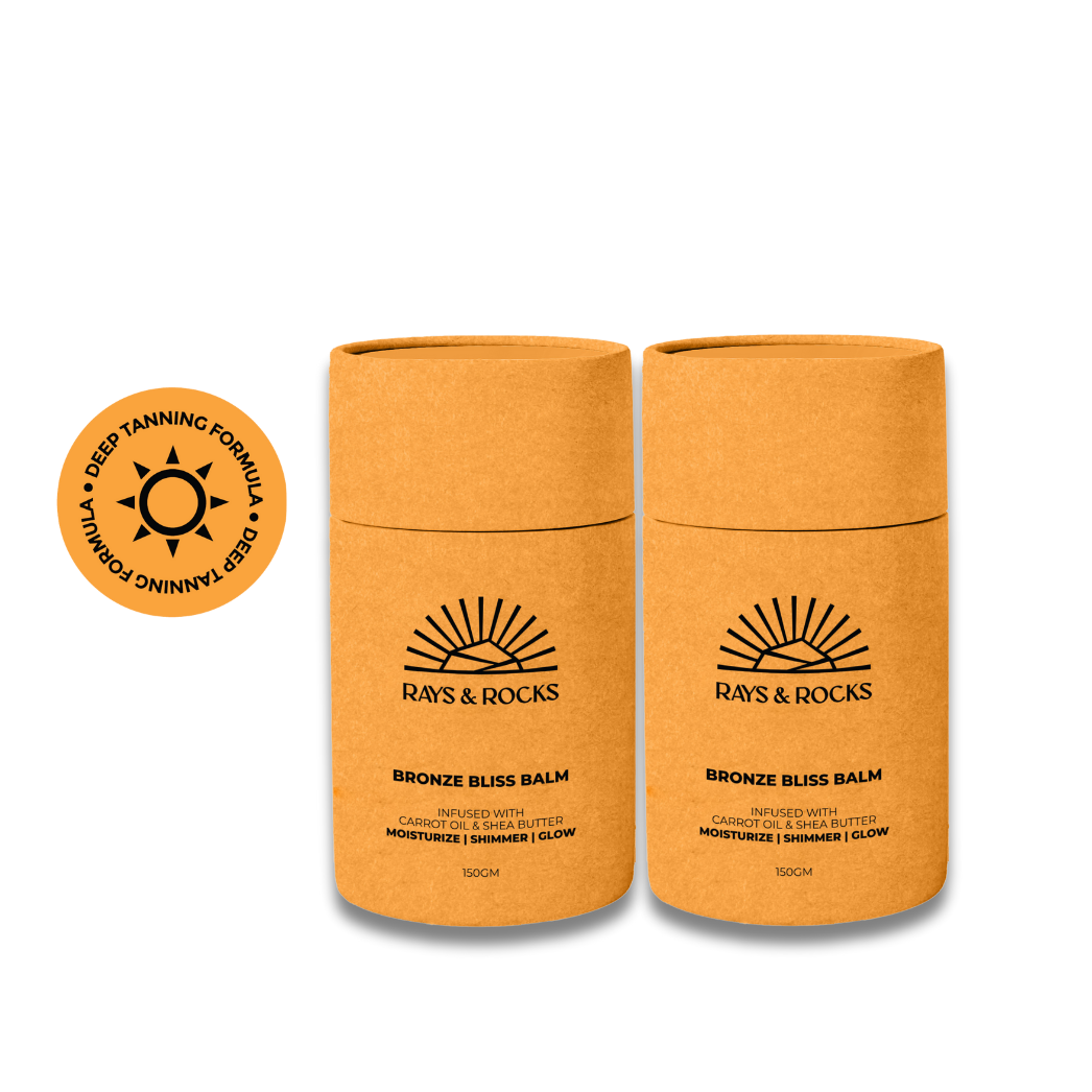 2 x BRONZE BLISS - SHIMMERY BALM STICK 150GM