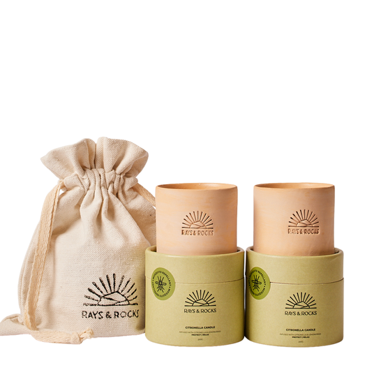 MOSQUITO REPELLENT CANDLE - TWIN BUNDLE