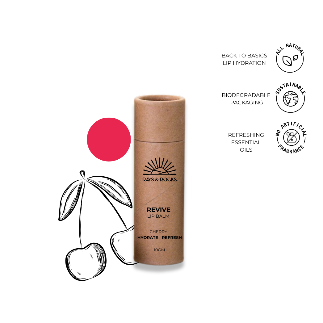REVIVE LIP BALM -  CHERRY  10GM