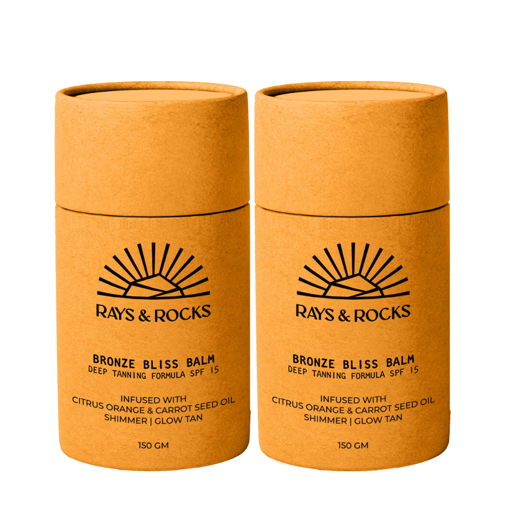 2 x BRONZE BLISS - DEEP TANNING FORMULA STICK 150GM