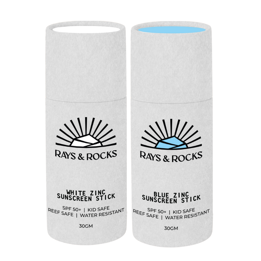 RAYS - COLORED SUNSCREEN ZINC STICK TWIN