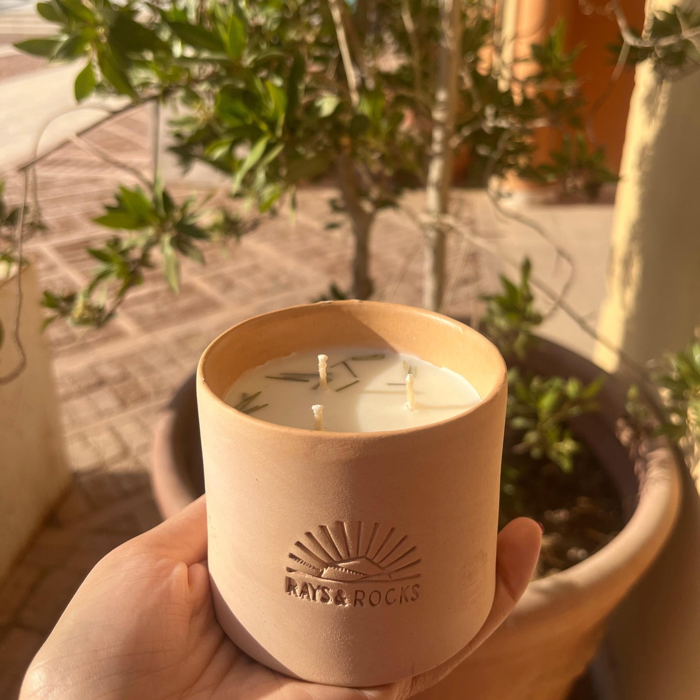 Rays & Rocks Mosquito Repellent Candle